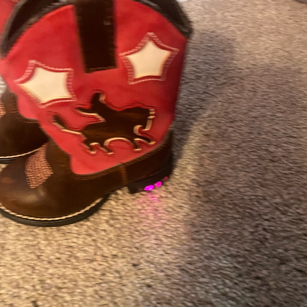 Light up Roper boots - Picture 2 of 4